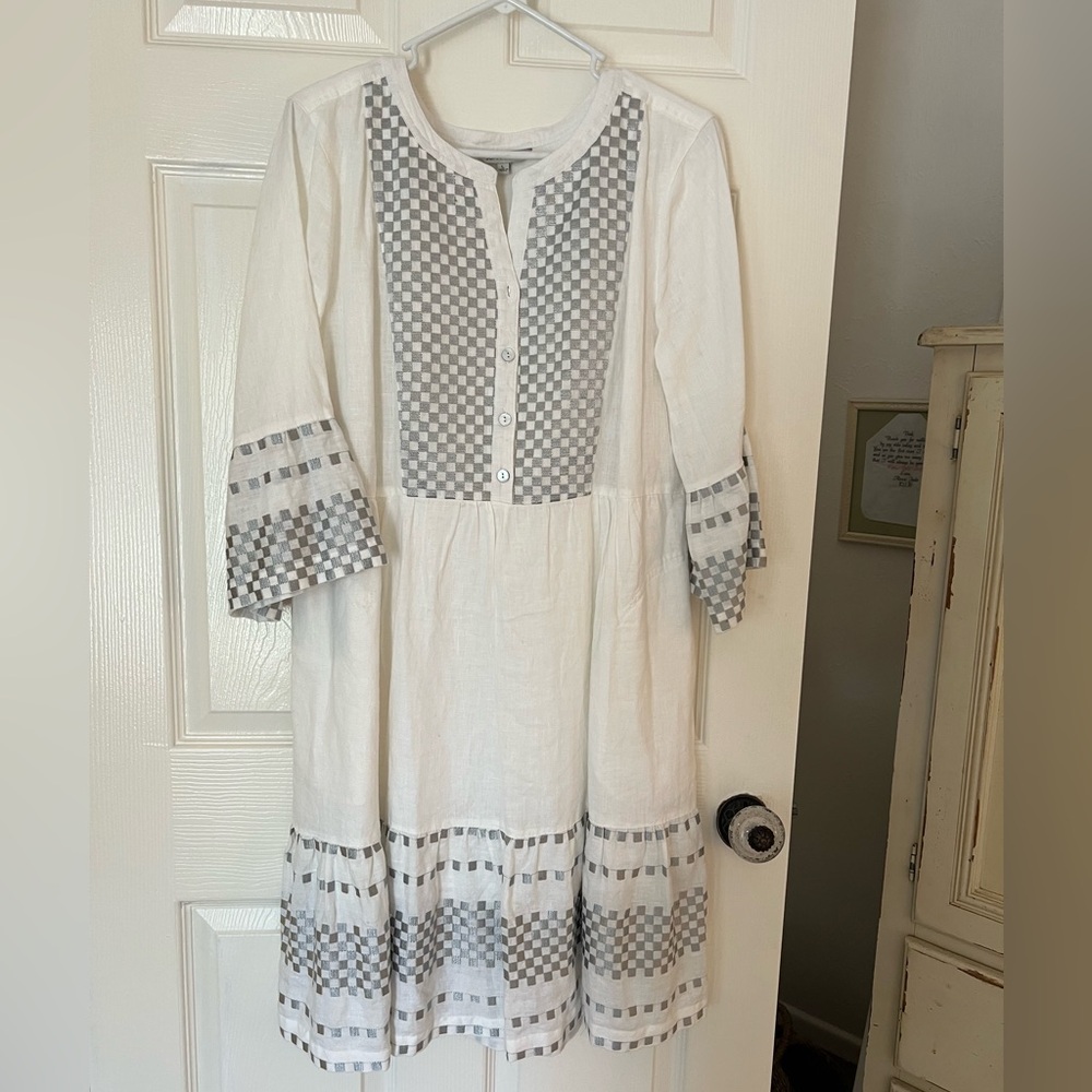 John Mark linen dress